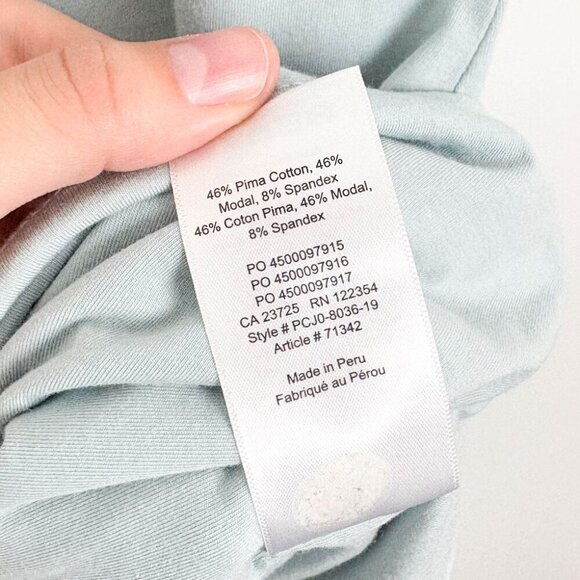 Aritzia The Group Babaton  Womens XS Baby Blue Bodycon Mini Dress Summer - Picture 4 of 4